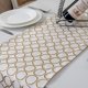 thumbnail image 5 of Camino de mesa circular moderno, camino de mesa bordado con borlas europeas doradas y plateadas para boda, hotel, hogar, decoración de mesa de cena, 5 of 5