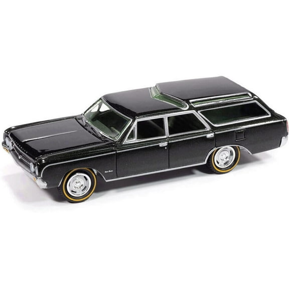1/64 1964 Oldsmobile Vista Cruiser Jade Johnny Lightning Storage Tin JLCT016-B1