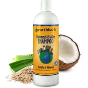 Earthbath oatmeal and aloe shampoo vanilla and almond, 16-oz bottle