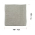 thumbnail image 4 of PiccoCasa Soft Absorbent Washcloths Cotton 13.4x13.4" for Bathroom Camel Color, 4 of 7