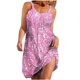 thumbnail image 2 of Camisón de poliéster para mujer, vestido de tirantes con cuello en V y botones para vacaciones de primavera y verano., 2 of 7
