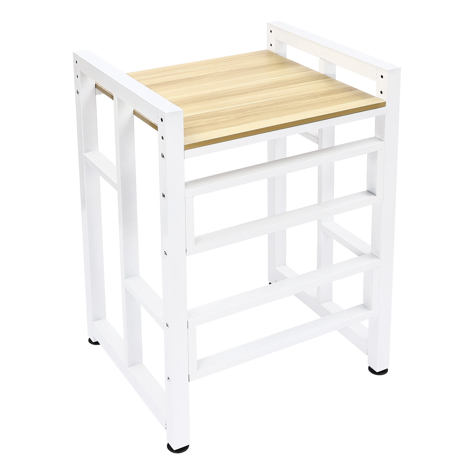 Shangmakel Washer Dryer Stacking Rack Stand, 419Lbs Load Capacity Heavy Duty Rack with Adjustable Shelf, Stackable Washer & Dryer Shelves for Laundry Room, Bathroom