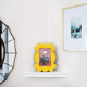 thumbnail image 5 of 2 marcos de fotos de madera de color amarillo hechos a mano de Monica para puerta, decoración del hogar coleccionable, regalo de cosplay, 5 of 5