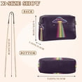 thumbnail image 4 of FORMRS Women Crossbody Purse with Chain Strap Vegan Leather Shoulder Handbag, Colorful UFO, 4 of 7