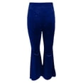 thumbnail image 5 of Velvet Pants Women 2026 Fall Winter Elastic High Waist Flowy Bell Bottom Sparkly Pants Dressy Trousers, 5 of 6