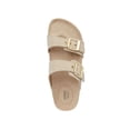 thumbnail image 3 of JONES NY Womens Gold Cork Jute Trim Buckle Accent Arch Support Weslee Round Toe Platform Slip On Slide Sandals Shoes 6 M, 3 of 4