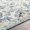thumbnail image 6 of Hauteloom Whippany Living Room, Bedroom Area Rug - Traditional - Light Blue, Beige, Light Slate - 6'7" x 9', 6 of 7