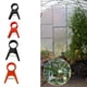thumbnail image 4 of Clips para Plantas Que Ajustan los Soportes Reutilizables para Plantas de Jardín Clips para Sostener Tallos de Flores, Enredaderas, Verduras Trepadoras, Color Negro, 4 of 5