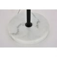 thumbnail image 4 of Living District LD6153BK Eclipse Lampe de Table 2 Lumières avec Verre Clair, Noir, 4 of 4