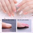 thumbnail image 4 of 100 PCS Hor e hoe Shape Nail Form , Nail Exten ion Tip Guide Nail Builder Sticker for Acrylic Poly Gel, 4 of 7
