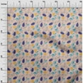 thumbnail image 3 of oneOone Silk Tabby Peach Fabric Pear Sewing Craft Projects Fabric Prints By Yard 42 Inch Wide, 3 of 4