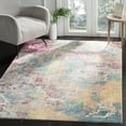 thumbnail image 5 of Safavieh  Mystique Danira Oriental Polyester Rug Grey/Light Blue 8' x 10' 8' x 10' Indoor Living Room, Bedroom, Dining Room Rectangle, 5 of 5