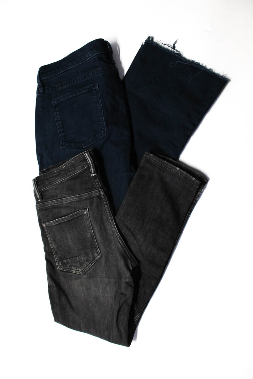 Made in Italy Equipage 28 and 42 Dark Tailored Denim Pants Size 26