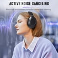 thumbnail image 2 of FIFINE Auriculares Inalámbricos Bluetooth, Auriculares con Cancelación de Ruido con Orejeras Suaves, Hasta 65H de Tiempo de Reproducción para Música, Llamadas Telefónicas, Auriculares Deportivos de Vi, 2 of 5