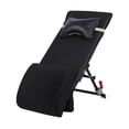 thumbnail image 1 of Lipstore Electric Bike Backrest Outdoor Shock Absorption with Head Pillow Replacement Black, 1 of 8