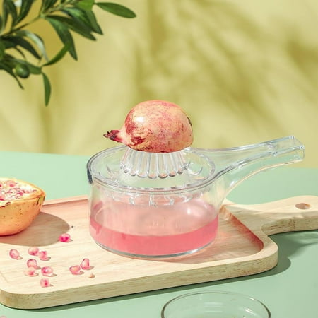 

Manual Juicer Lemon Orange Lime Juicer 12 Reamer to Extract Maximum Juice 8.3Inchx4.7inch Multifunctional White