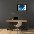 thumbnail image 3 of Beraldo, Zandina Muench 14x11 Black Ornate Wood Framed with Double Matting Museum Art Print Titled - Glass Pebbles with light, 3 of 4