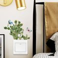 thumbnail image 2 of Jinsinto 1pc Plant Print Switch Outlet Wall Sticker Removable DIY Wall Art Decor Decal, 2 of 5