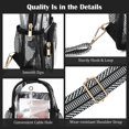 thumbnail image 2 of MoKo Clear Bag Stadium Approved with 5 Pockets & Adjustable Shoulder Strap for Concerts Festival Sports Events, 2 of 7