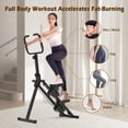 thumbnail image 3 of Machine de Climber pour la Maison, Équipement d'Entraînement Complet avec Main Courante Réglable, Pédales Antidérapantes et Structure Stable, Marchepied Pliable pour Cardio, Brûleur de Graisse, Entraînement des Jambes et des Hanches, 3 of 6
