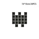 thumbnail image 2 of Wosthever 10 piezas mosaico adhesivo para pared hogar cocina baño autoadhesivo azulejo adhesivo azulejos decoraciones negro 10*10*20 piezas Decoración del hogar Negro 10*10*20 piezas Wosthever HA064277-02, 2 of 6