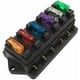 thumbnail image 1 of Caja de fusibles de 6 vías con bloque de fusibles de cuchilla de circuito de motor de automóvil con 6 fusibles estándar, 1 of 5