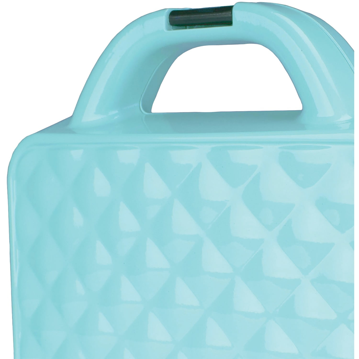 Brentwood TS-239BL Couture Purse Non-Stick Dual Waffle Maker, Blue