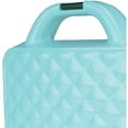 thumbnail image 6 of Brentwood Couture Purse Non-Stick Dual Waffle Maker in Blue with Indicator Lights, 6 of 9