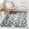 thumbnail image 2 of SAFAVIEH Metro Isolde Floral Area Rug, Blue/Orange, 4' x 6', 2 of 8