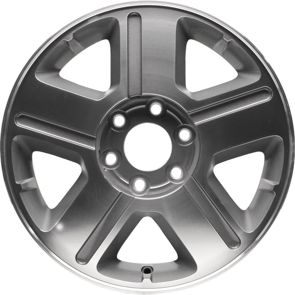 Remanufactured Painted Medium Gray Aluminum Wheel 17 x 7 9594946 fits 2004-2006 Chevrolet Trailblazer EXT
