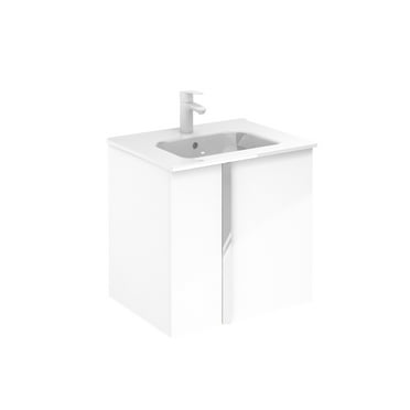 Royo Usa 24'' 2 Door Onix White With Ceramic Top
