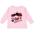 thumbnail image 3 of Inktastic My Gigi Loves Me with Cute Ladybugs Boys or Girls Long Sleeve Toddler T-Shirt, 3 of 5