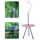 thumbnail image 1 of Mesa de camping portátil Mini mesa ligera plegable para exteriores (color madera), 1 of 3