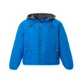 thumbnail image 2 of Men Winter Down Hooded Jacket Solid Color Long Sleeves Zip Up Outerwear Warm Coat with Pockets, 2 of 6