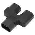 thumbnail image 2 of Adaptador de corriente ANGGREK IEC320 C14 a doble IEC320 C21 macho a hembra, 2 of 8