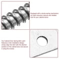 thumbnail image 4 of Unique Bargains Spring Loaded Latch Pin, 2 Pack 3.35' - 304 Stainless Steel Spring Latch, Left-Handed with Hole (Silver), 4 of 5