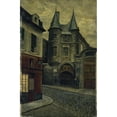 thumbnail image 2 of Henri Chapelle 17x24 Gold Ornate Framed and Double Matted Museum Art Print Titled - The Portal De L'Hotel De Clisson, Rue Des Archives (1898), 2 of 4