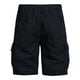 thumbnail image 4 of pstuiky Pantalones cortos para hombre, Pantalones cortos de cintura elástica con cordón y múltiples bolsillos a la moda para hombre Pantalones cortos de golf, 4 of 5