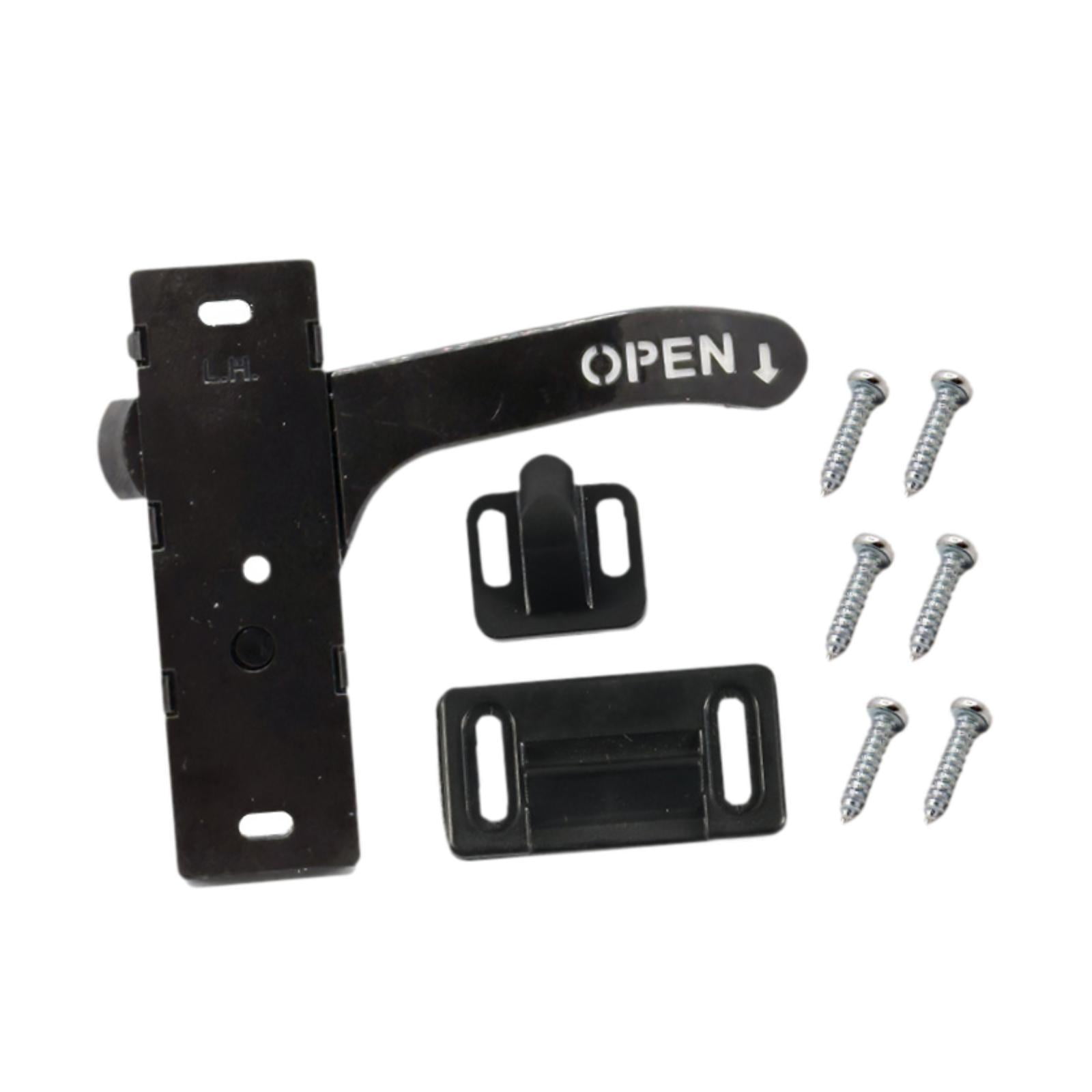 Wzmzjy Car Screen Door Latch Set Heavy Duty Easy Installation RV Accessories for Inside Left handle