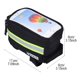 thumbnail image 5 of Bolsa impermeable para cuadro de bicicleta compatible con pantalla táctil - Verde, 5 of 8