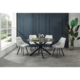 thumbnail image 1 of Mesa para comedor Redonda en Sintered Stone y  Metal, modelo Montana, Sand & Garden, 1 of 7