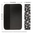 thumbnail image 6 of Chririnla Car Seat Belt Pads Comfortable Seat Belt Shoulder Pad Composite SBR Protect Shoulder with Ease, Suitable for Sedans Vans, Black Floral Print, 6 of 8