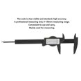 thumbnail image 4 of High quality 0-150mm Plastic Vernier Caliper (Yellow (Imperial)), 4 of 5