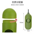 thumbnail image 1 of Biodegradable pet waste bags, eco-friendly dog poop bags, dog poop bags, garbage bags, pet supplies in stock, green capsule dispensers, 1 of 5
