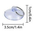 thumbnail image 3 of 35mm Transparent Suction Cup Screen Removal Tool 4-Pcs Stainless Steel Ring Phone Repair Kit Professional Mobile Screen Disassembly Accessory for Technicians and DIY Repairs, 3 of 6
