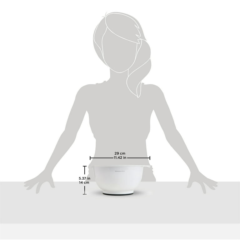 iSi Flexible Mixing Bowl Set, 3/Pack, White