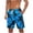 Blue#64, variant on Mens 7 inch Mens Swim Trunks with Mesh Lining Quick Dry Board Shorts Mens Bathing Suits Orange XL