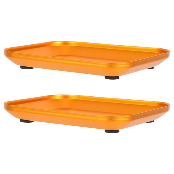 ROSENICE 2Pcs Rectangular Tool Tray for Mechanics and Professionals