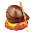 thumbnail image 4 of Instrumento de percusión Temple Block, instrumento musical tradicional de sándalo rojo. 4 pulgadas, 4 of 9