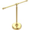 Vanity Top 2 Arm Guest Towel Holder in Polished Brass